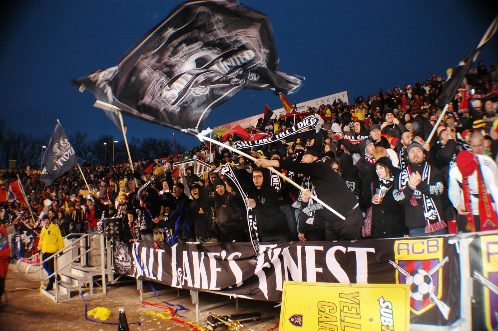 SCU matchday — south end