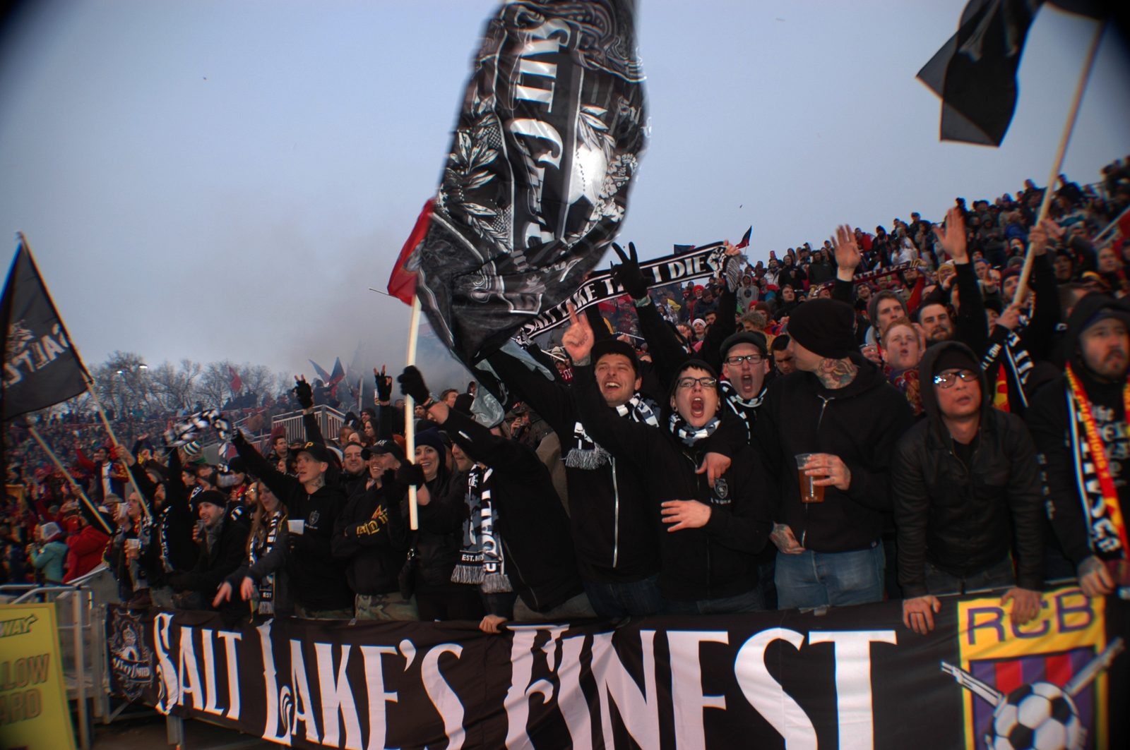 SCU matchday crowd