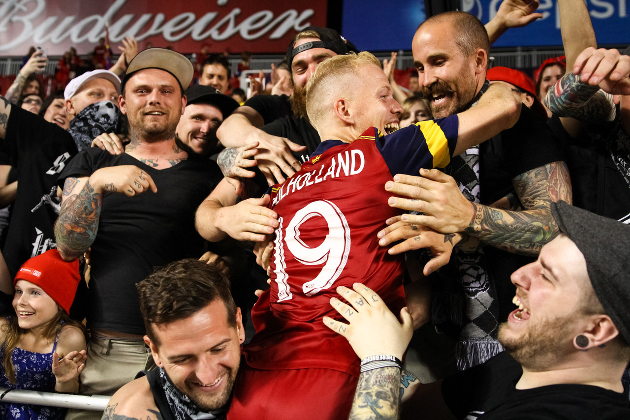 RSL vs Colorado — SCU section