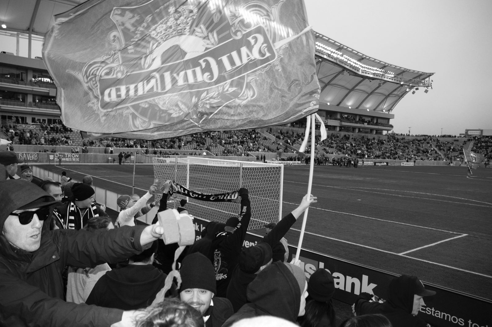 SCU supporters at America First Field