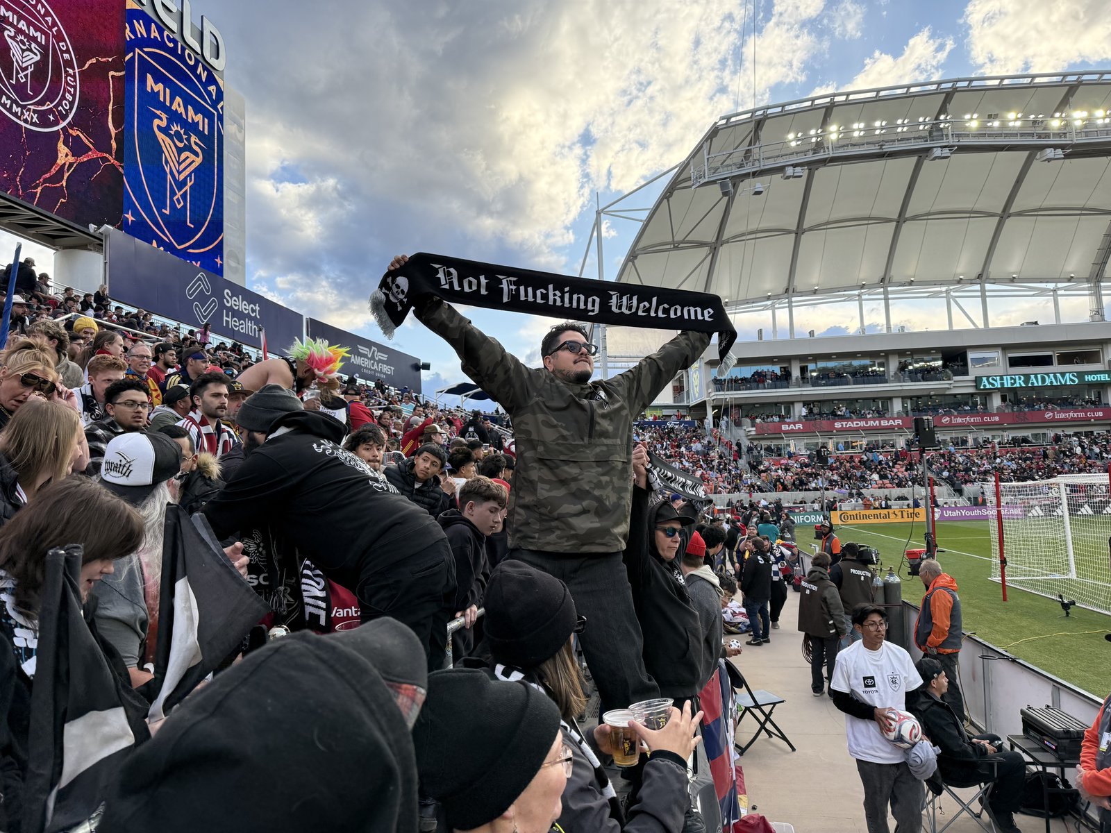 Not Welcome — SCU south end