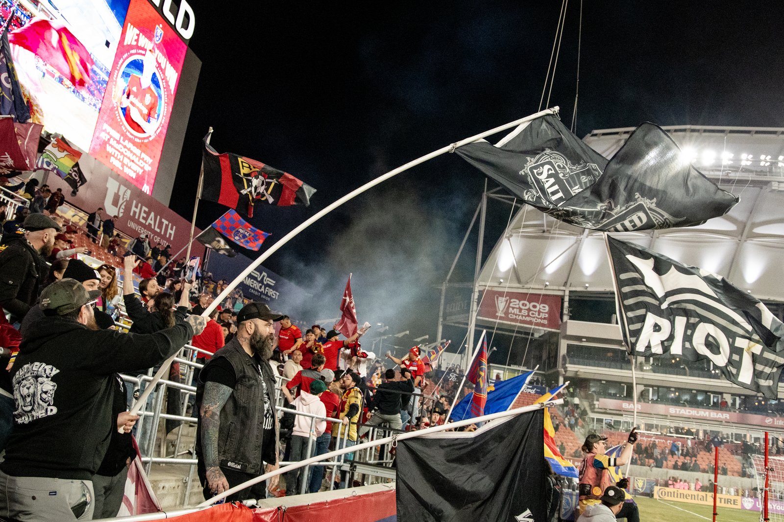 South end — RSL vs Charlotte