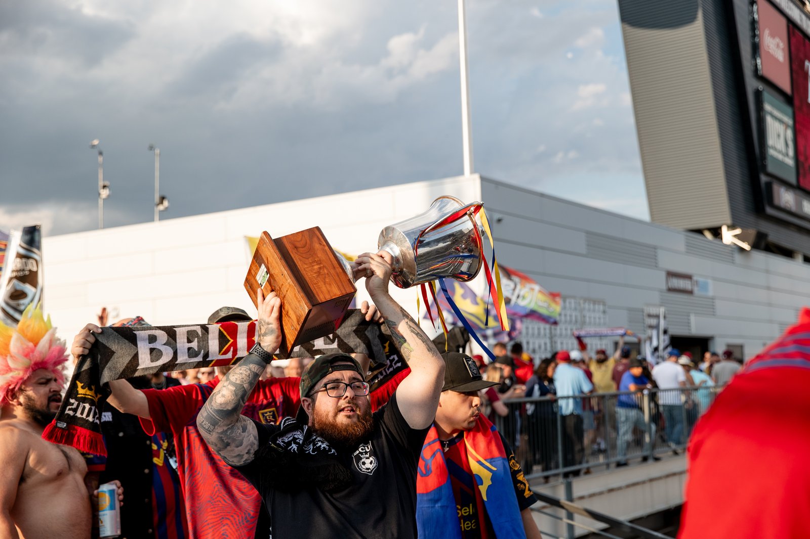 RSL away support — Colorado vs RSL 2024