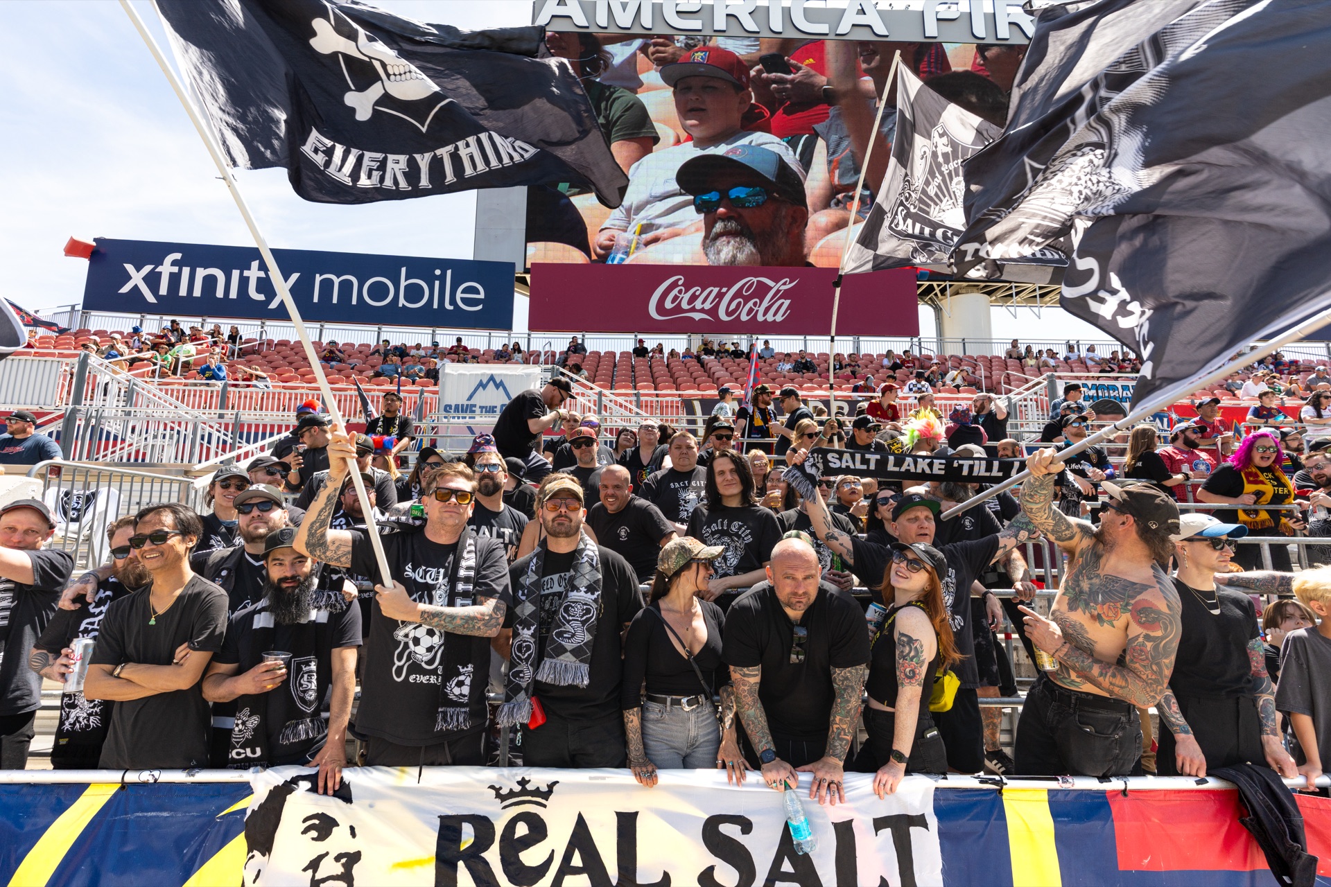 Salt City United supporters